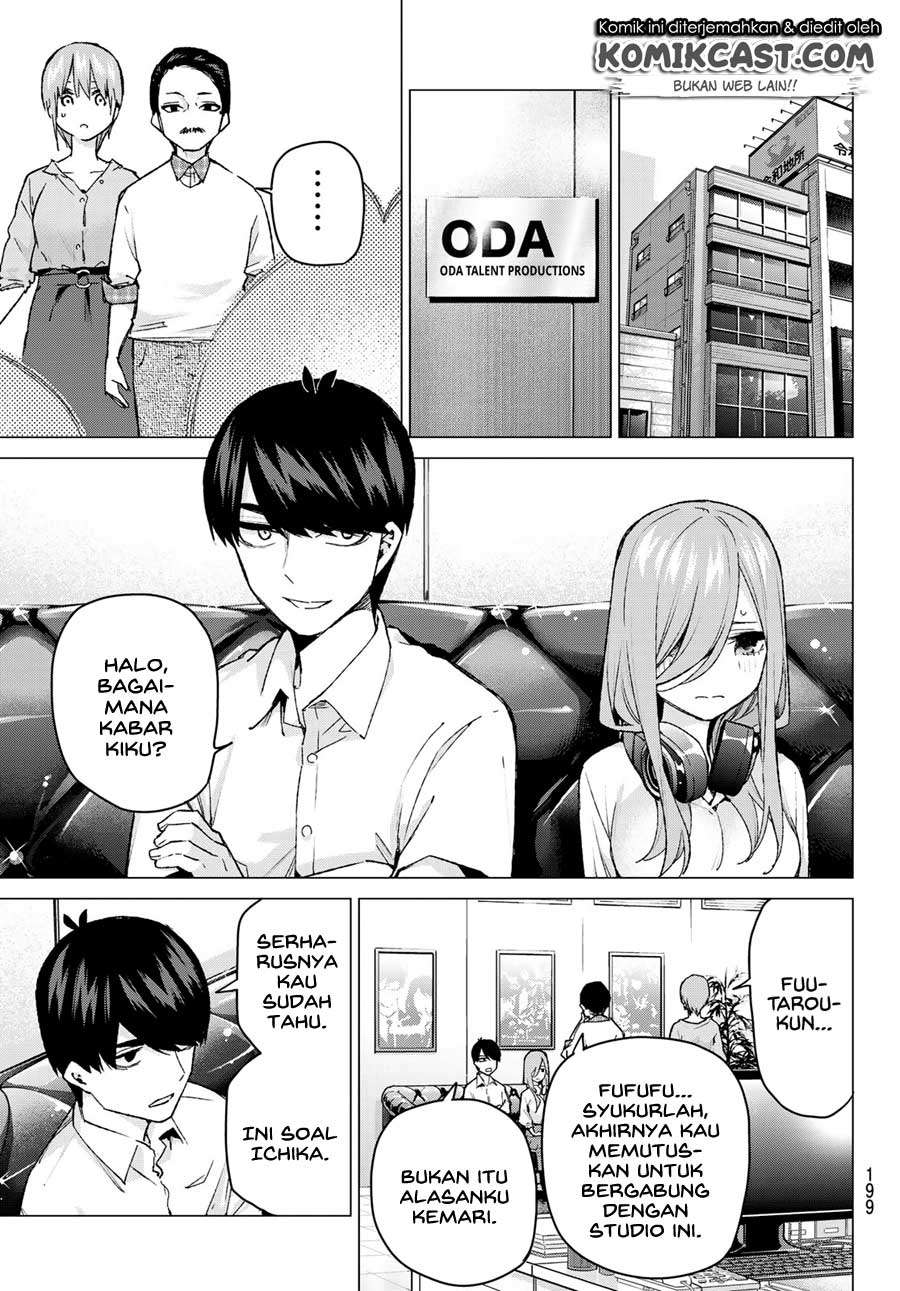 Go-toubun no Hanayome Chapter 95 Gambar 9