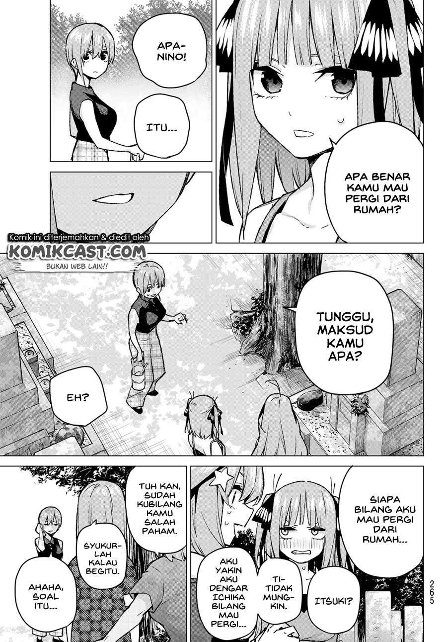 Go-toubun no Hanayome Chapter 93 Gambar 21