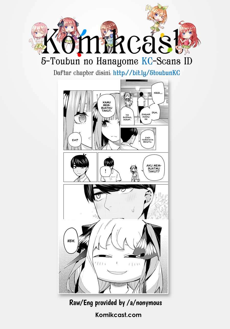 Go-toubun no Hanayome Chapter 93 Gambar 23