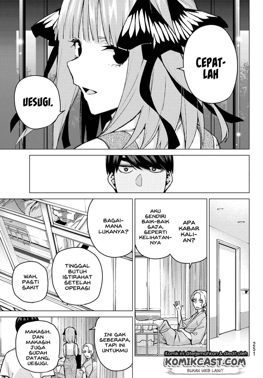 Go-toubun no Hanayome Chapter 93 Gambar 7