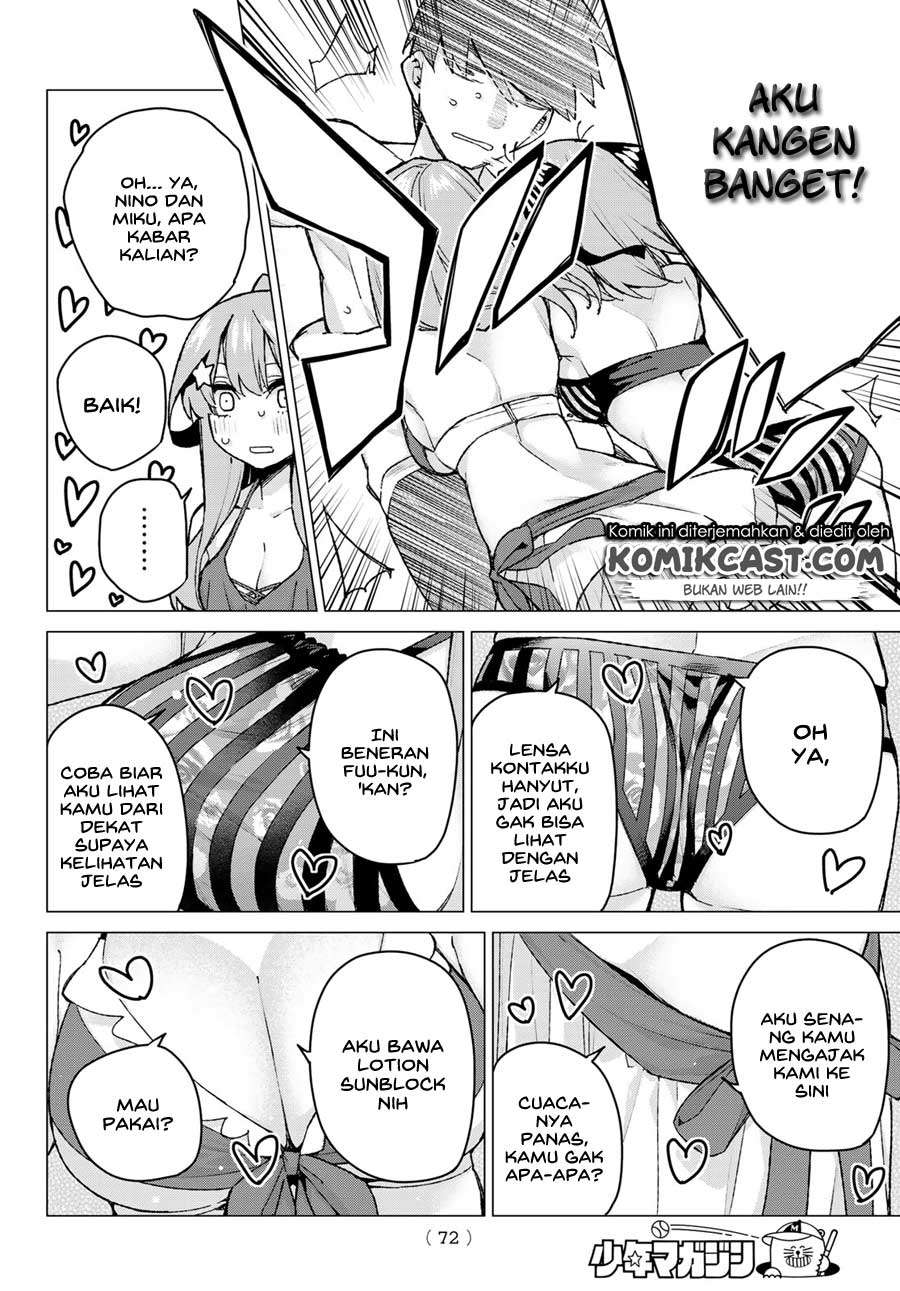 Go-toubun no Hanayome Chapter 92 Gambar 10