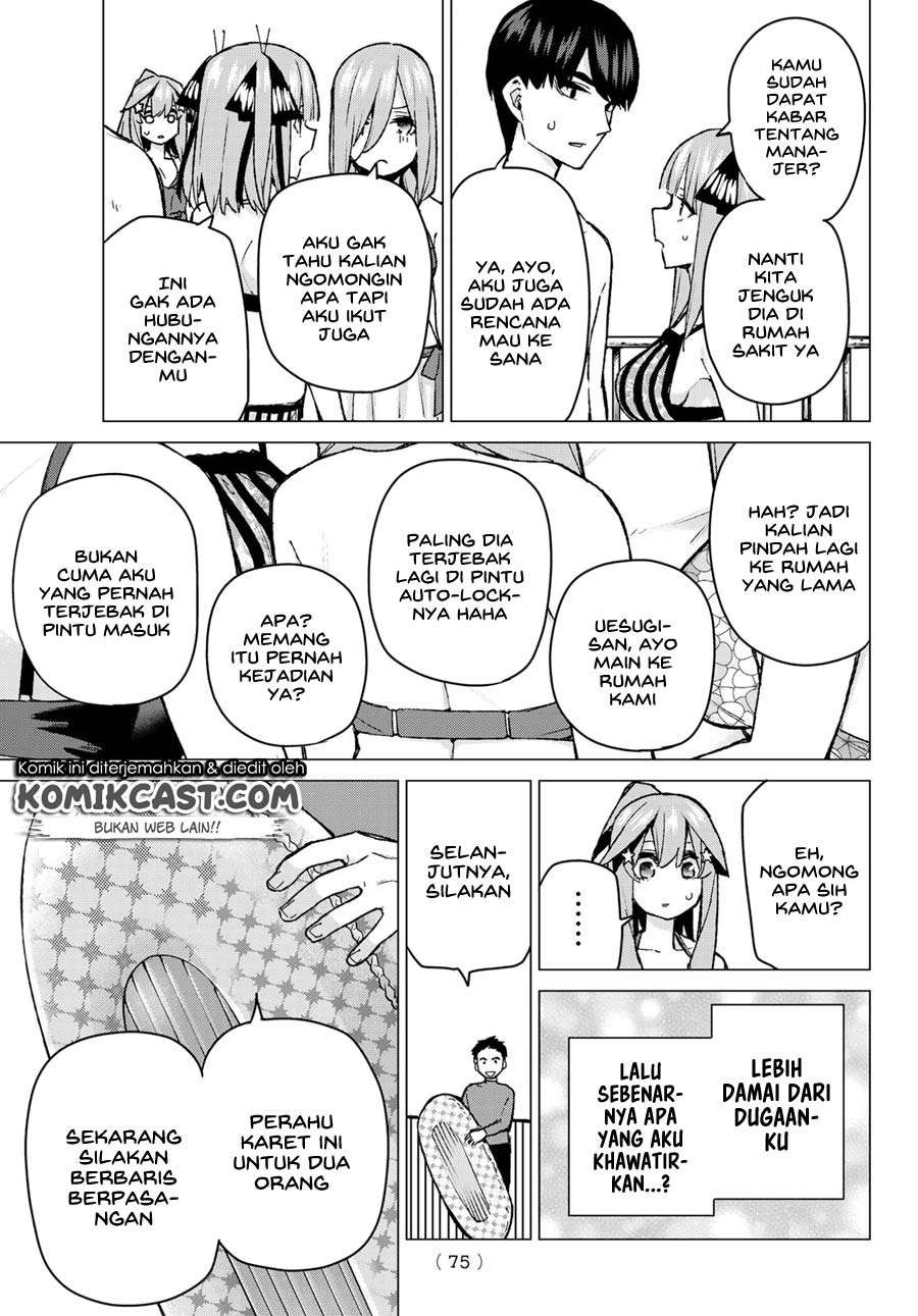 Go-toubun no Hanayome Chapter 92 Gambar 13