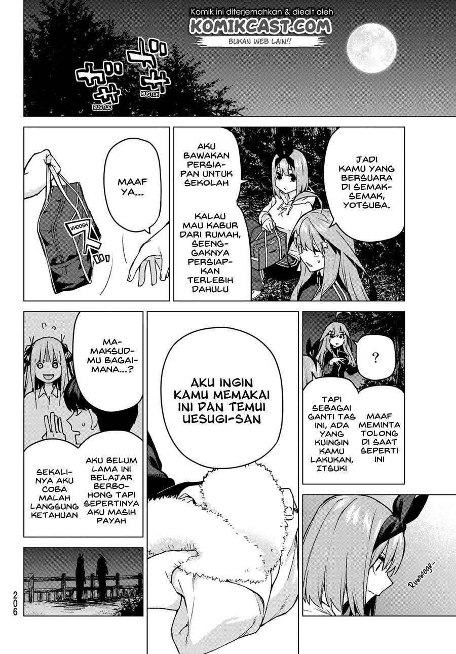 Go-toubun no Hanayome Chapter 90 Gambar 12
