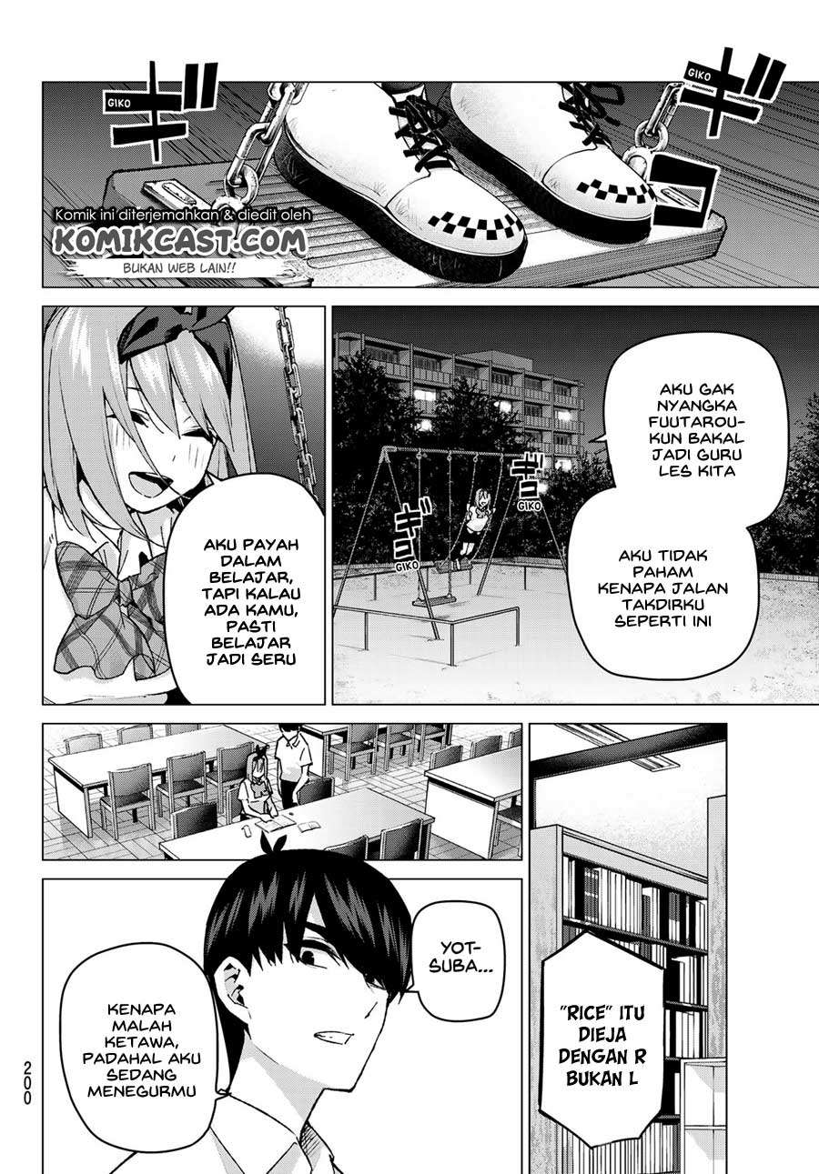 Go-toubun no Hanayome Chapter 90 Gambar 6