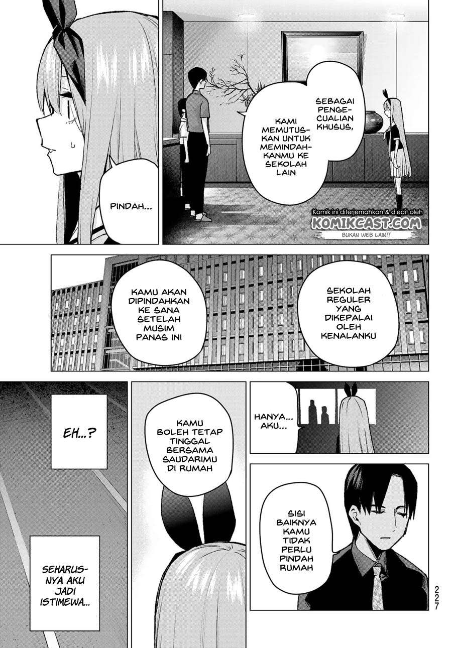 Go-toubun no Hanayome Chapter 89 Gambar 15