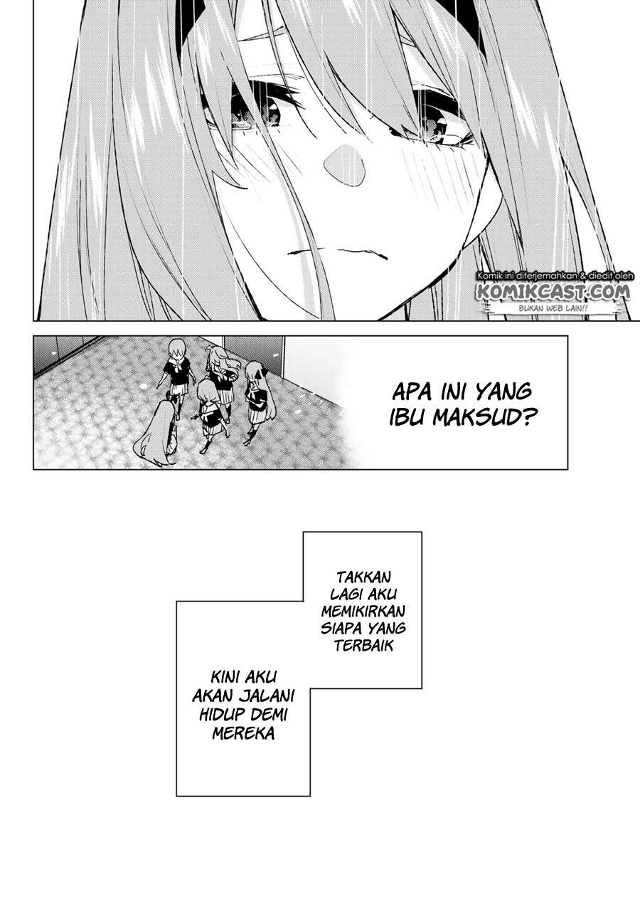 Go-toubun no Hanayome Chapter 89 Gambar 19