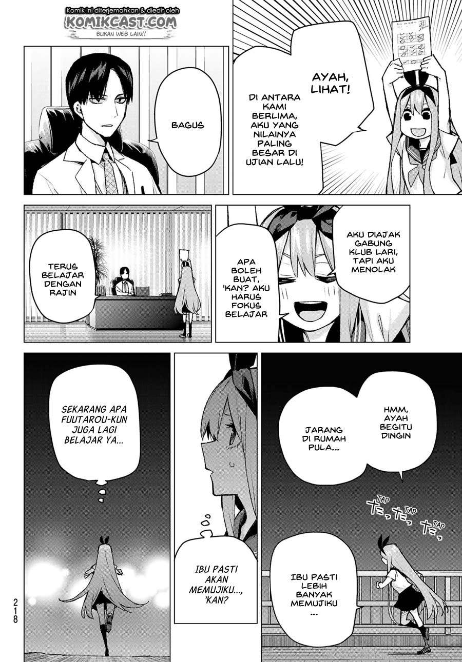 Go-toubun no Hanayome Chapter 89 Gambar 6