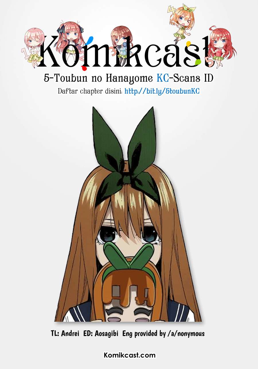 Go-toubun no Hanayome Chapter 88 Gambar 29