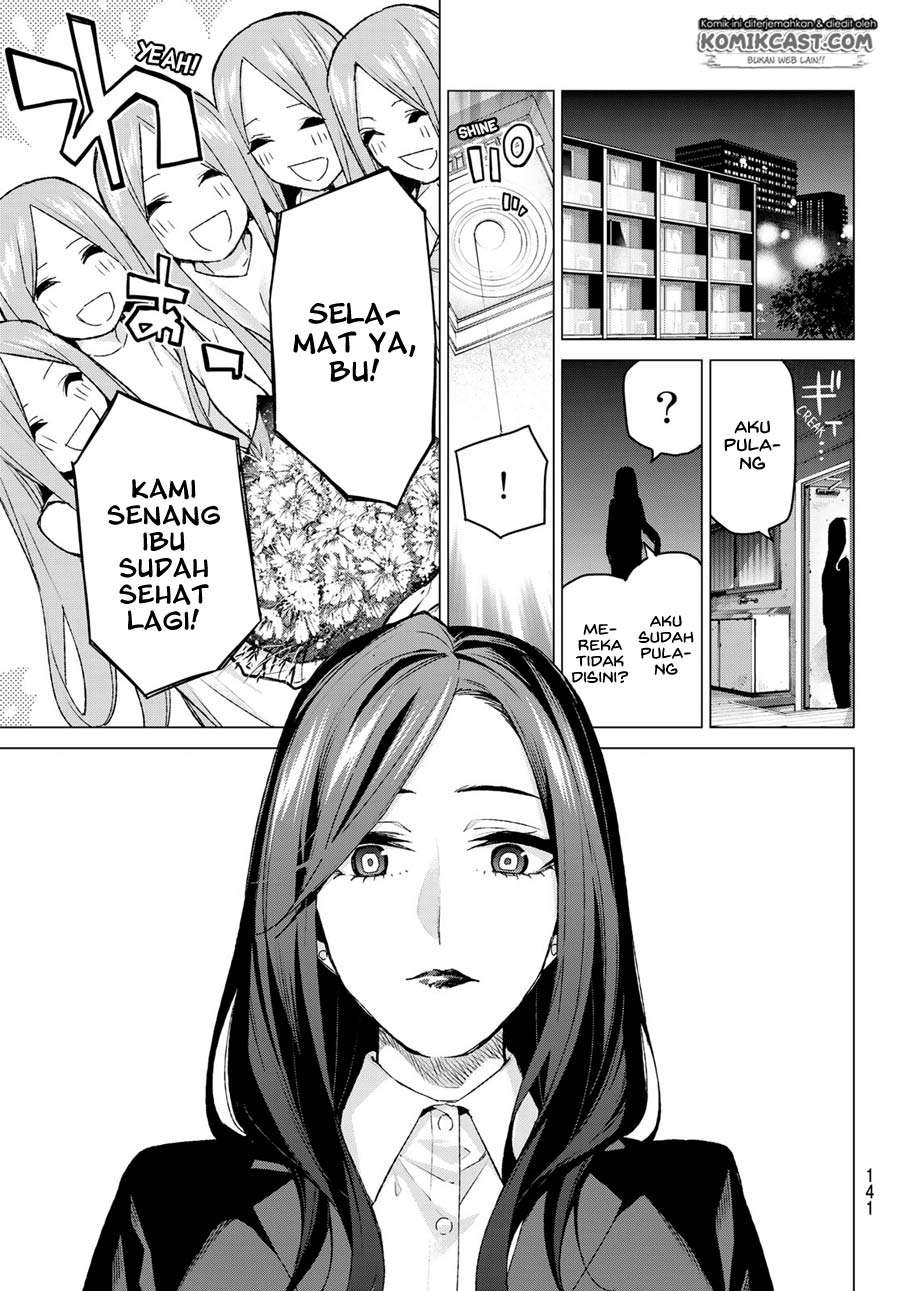 Go-toubun no Hanayome Chapter 87 Gambar 14