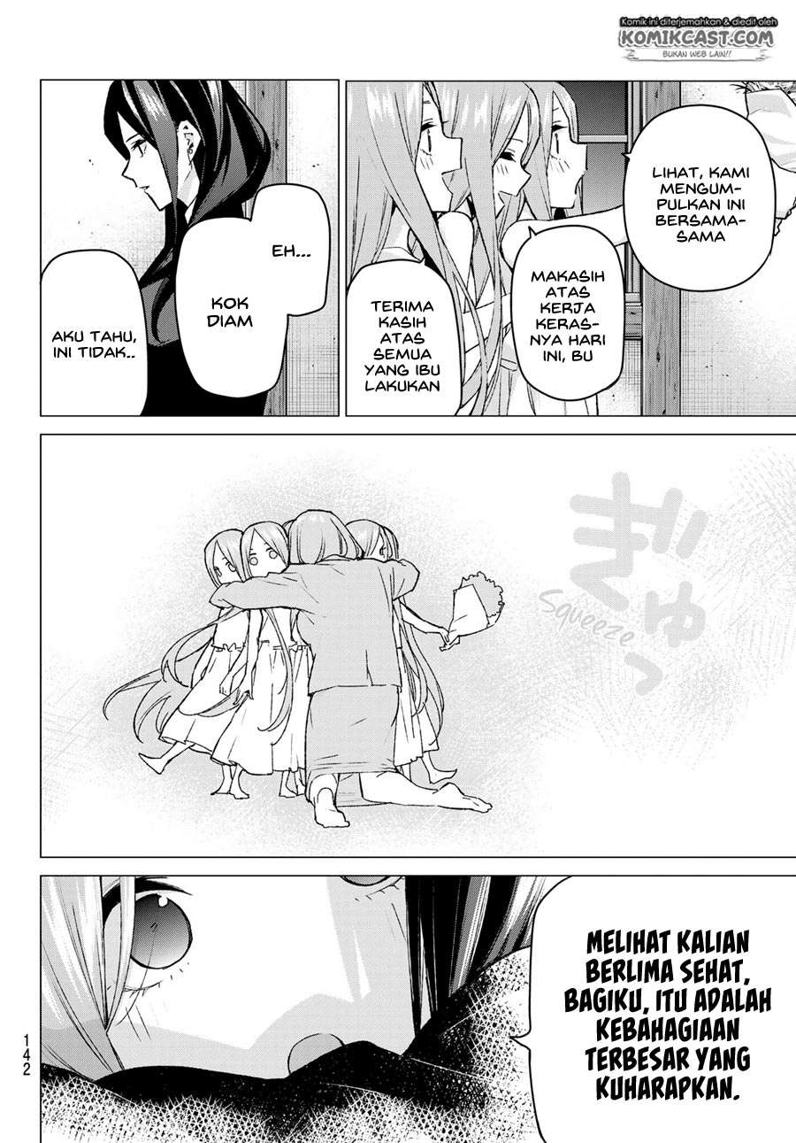 Go-toubun no Hanayome Chapter 87 Gambar 15