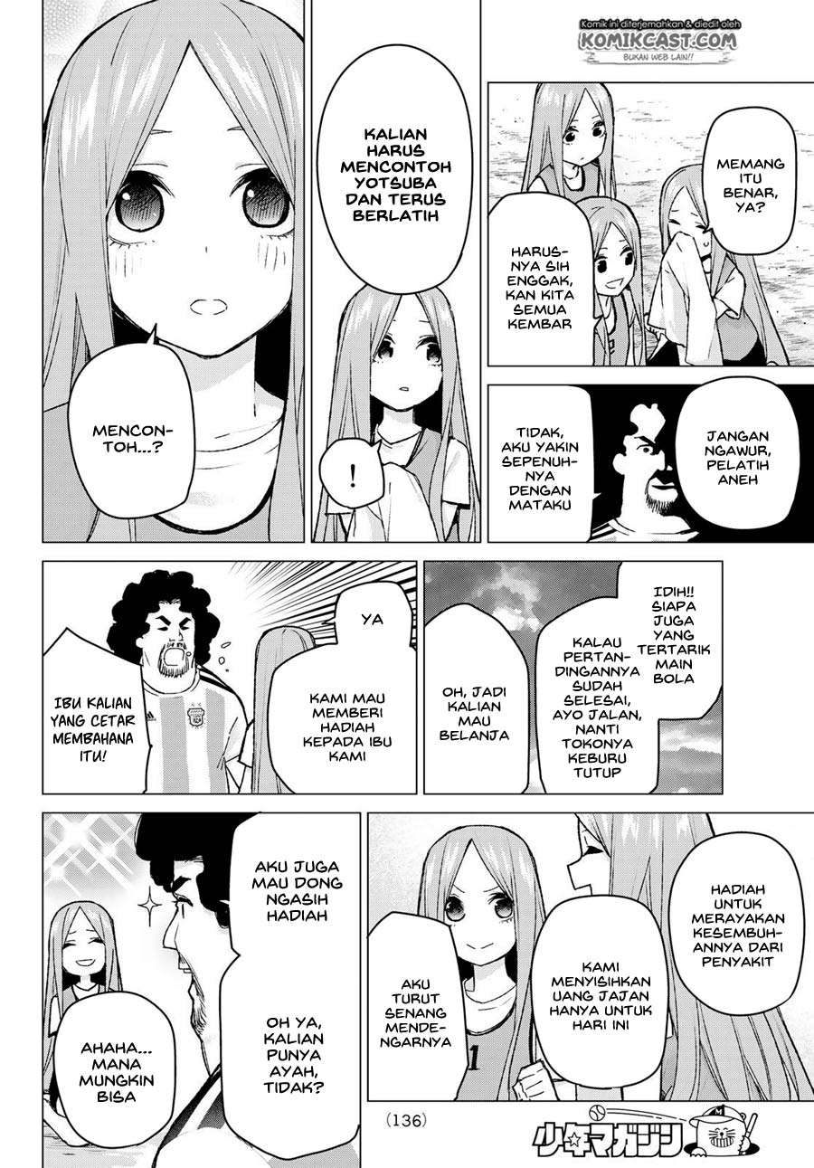Go-toubun no Hanayome Chapter 87 Gambar 9