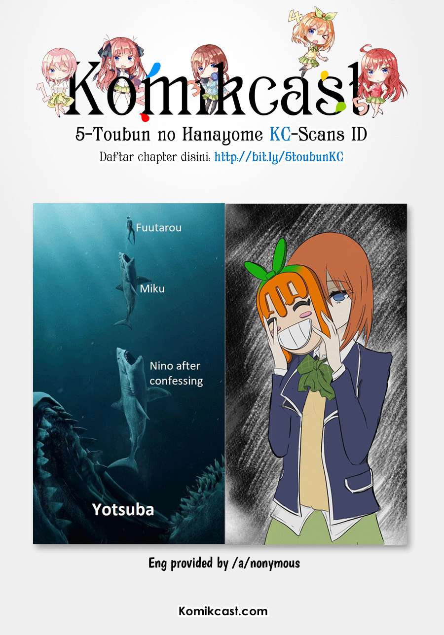 Go-toubun no Hanayome Chapter 86 Gambar 21