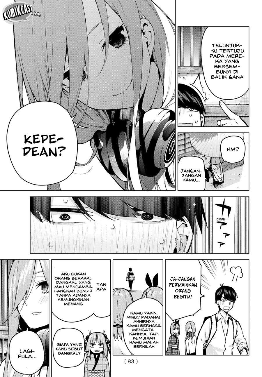 Go-toubun no Hanayome Chapter 86 Gambar 5