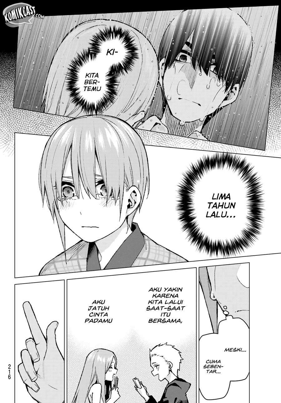 Go-toubun no Hanayome Chapter 85 Gambar 17