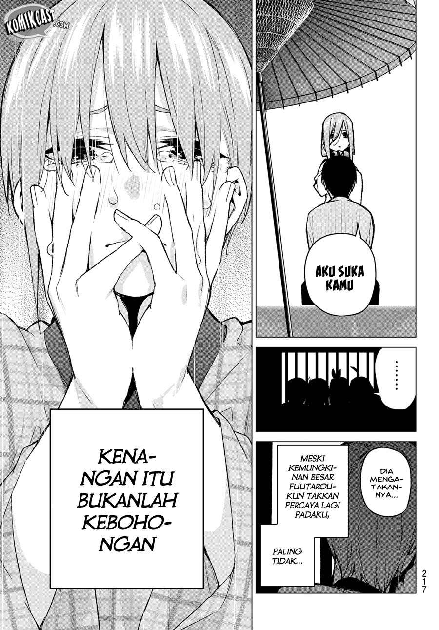 Go-toubun no Hanayome Chapter 85 Gambar 18
