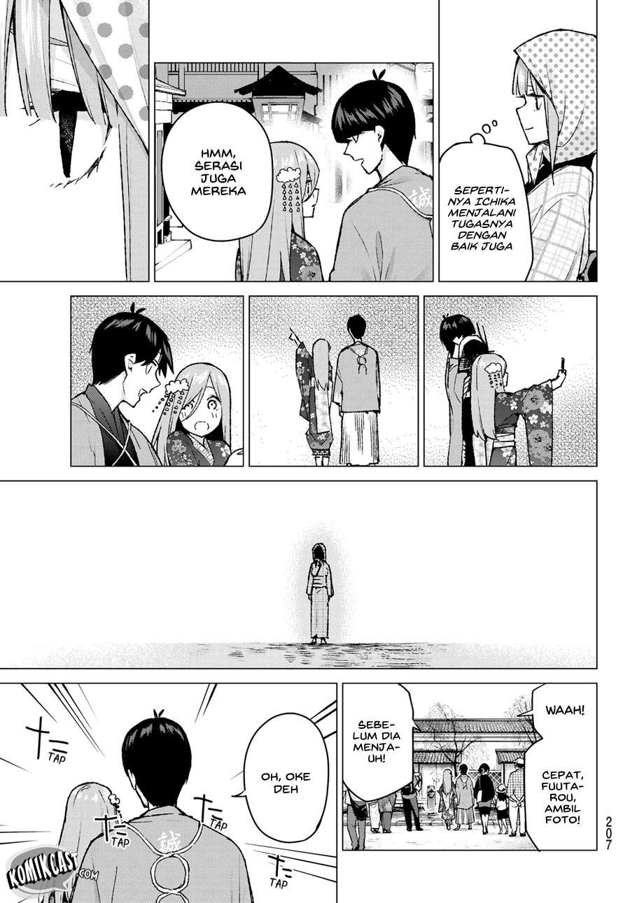 Go-toubun no Hanayome Chapter 85 Gambar 9