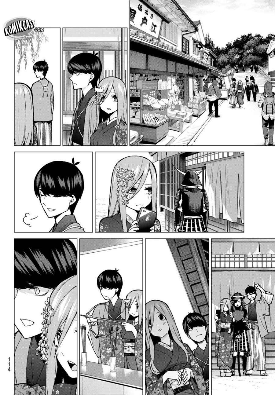 Go-toubun no Hanayome Chapter 84 Gambar 10
