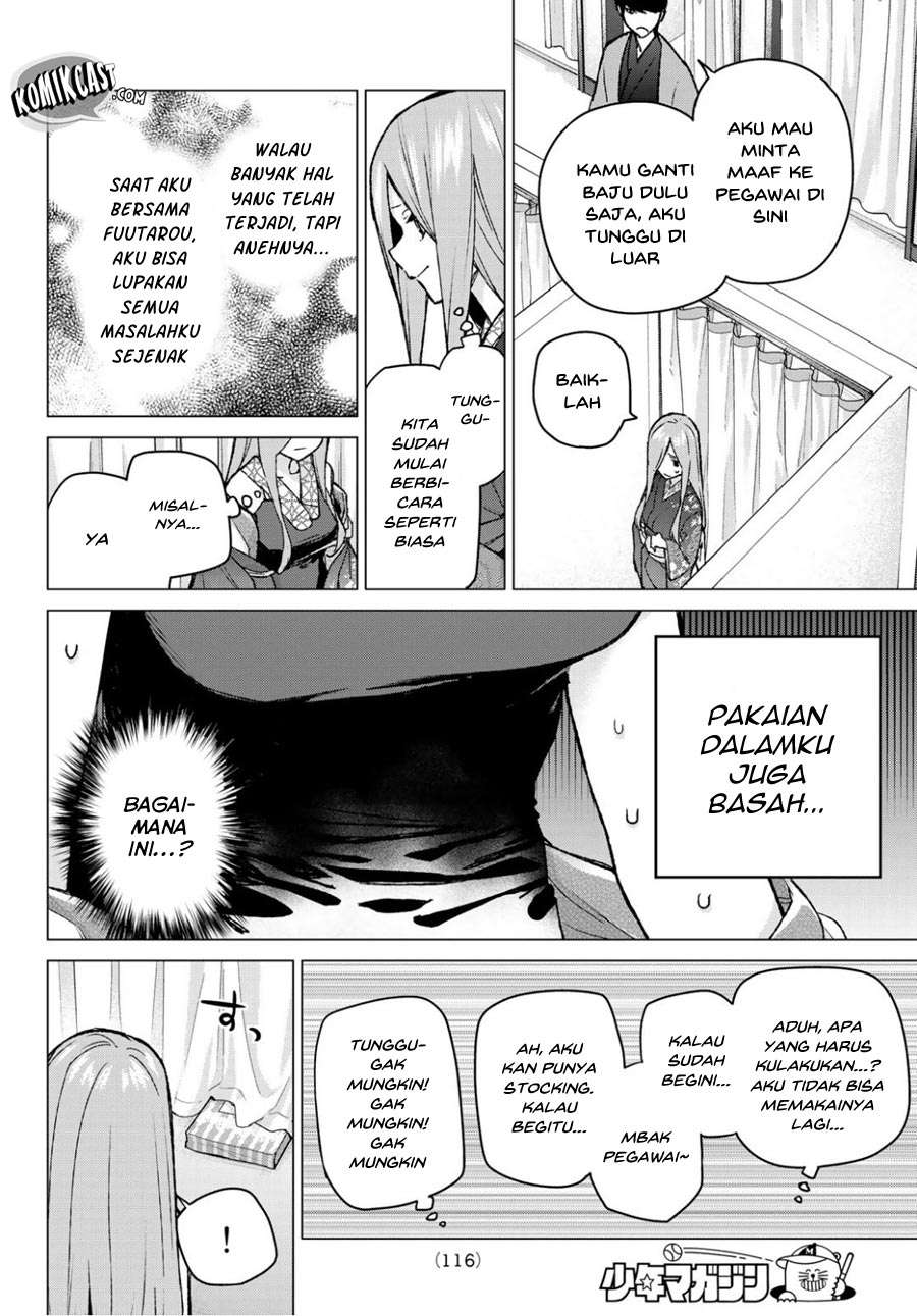 Go-toubun no Hanayome Chapter 84 Gambar 12