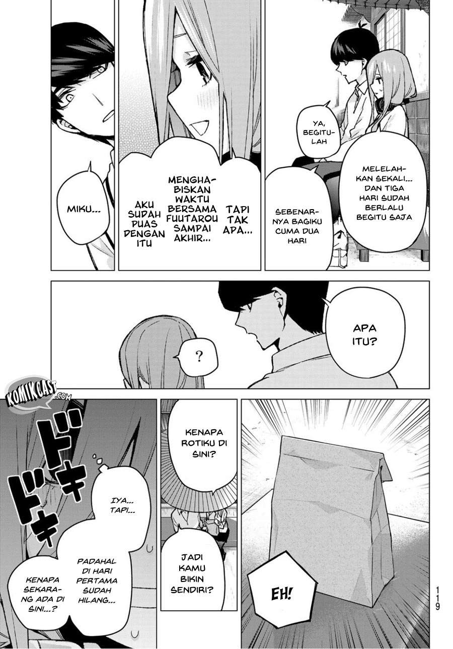 Go-toubun no Hanayome Chapter 84 Gambar 15
