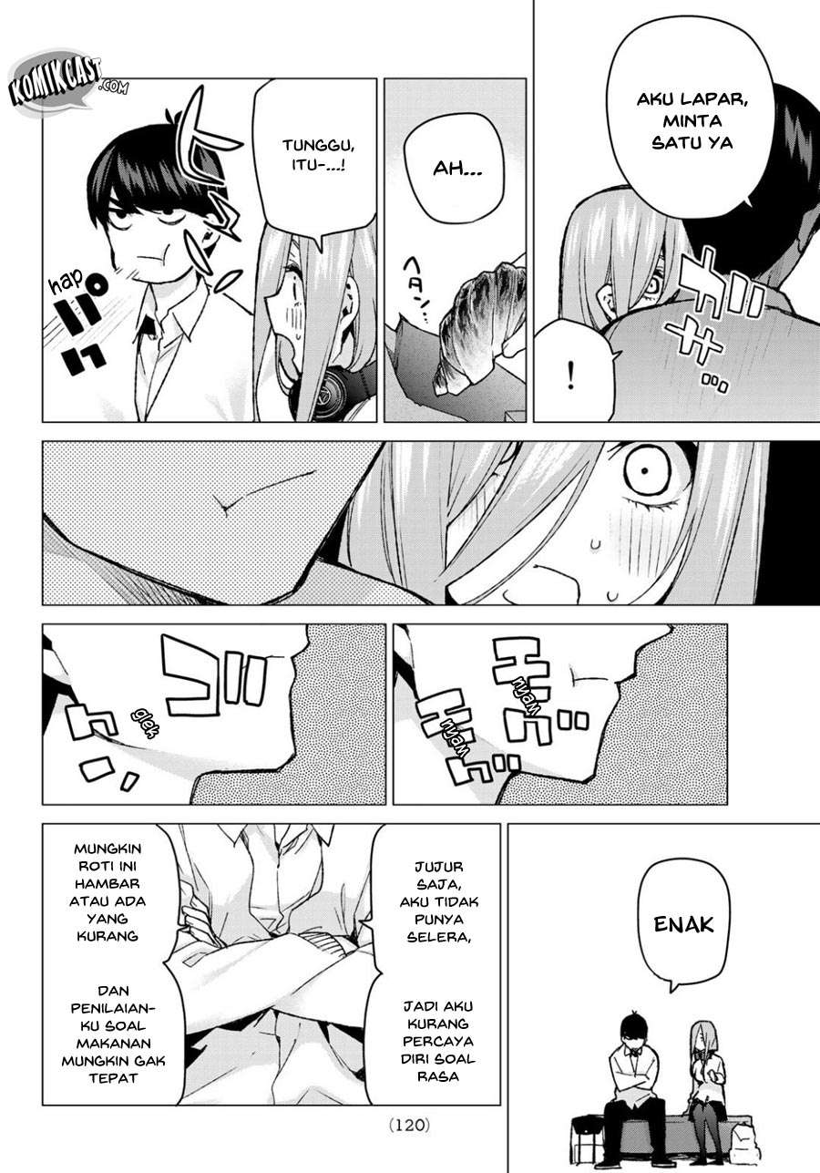Go-toubun no Hanayome Chapter 84 Gambar 16
