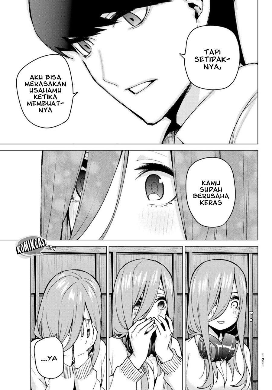 Go-toubun no Hanayome Chapter 84 Gambar 17