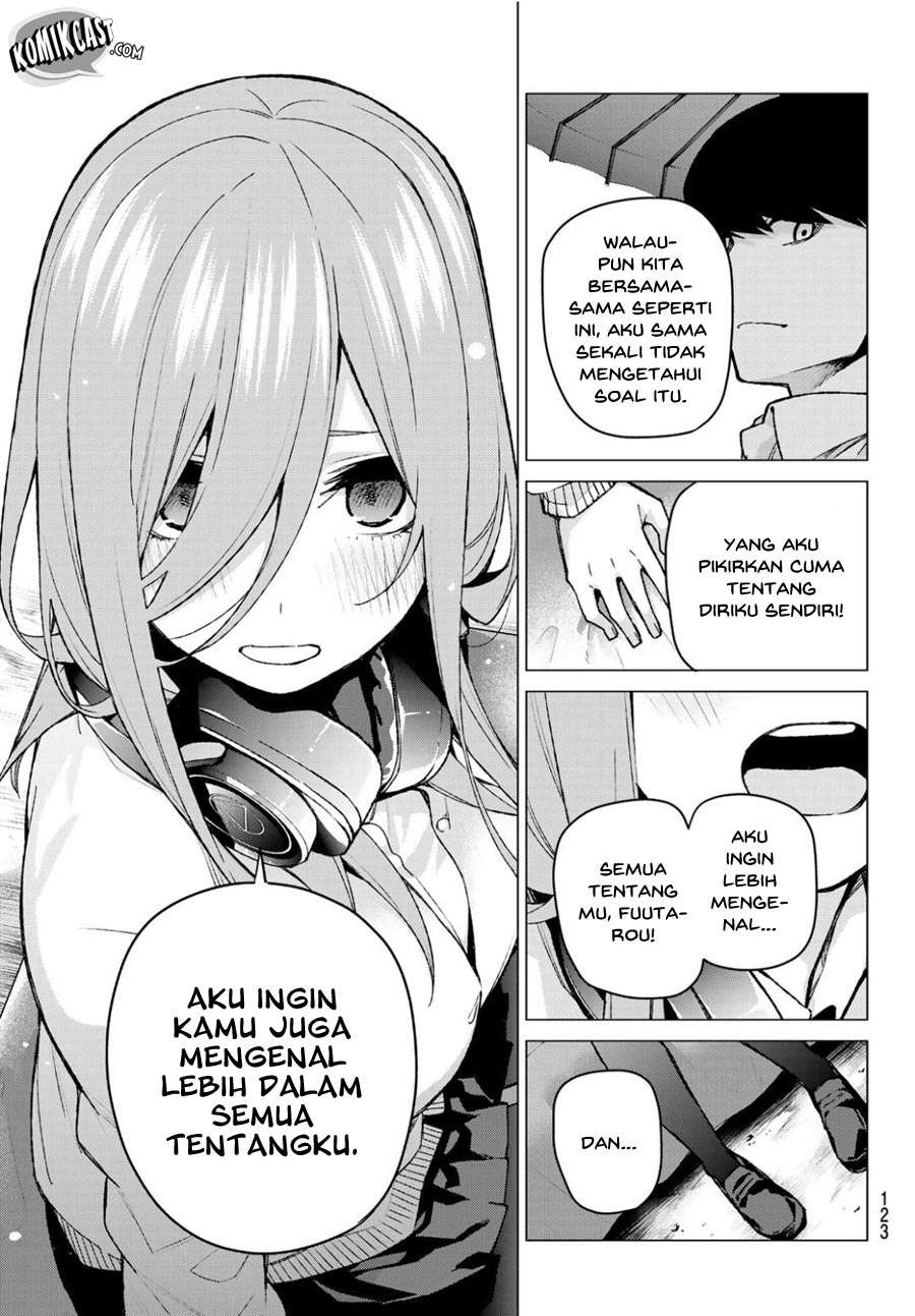Go-toubun no Hanayome Chapter 84 Gambar 19