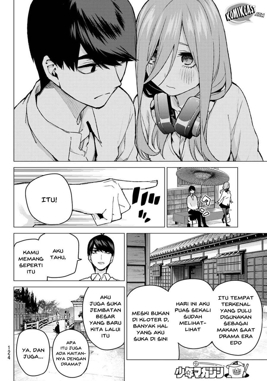 Go-toubun no Hanayome Chapter 84 Gambar 20