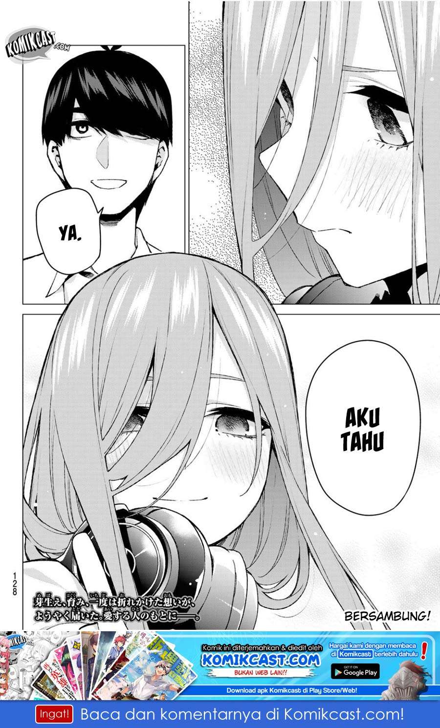 Go-toubun no Hanayome Chapter 84 Gambar 23