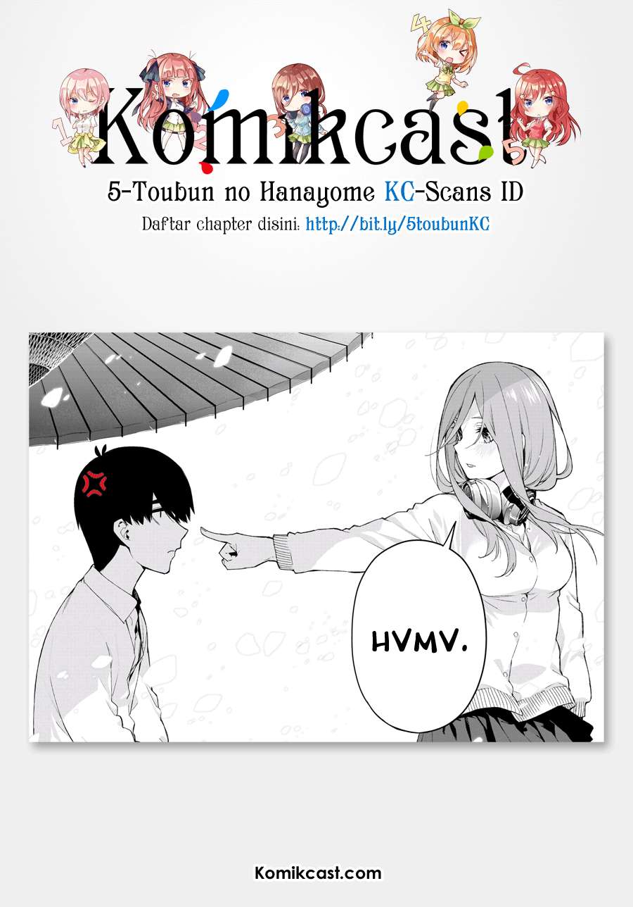 Go-toubun no Hanayome Chapter 84 Gambar 24