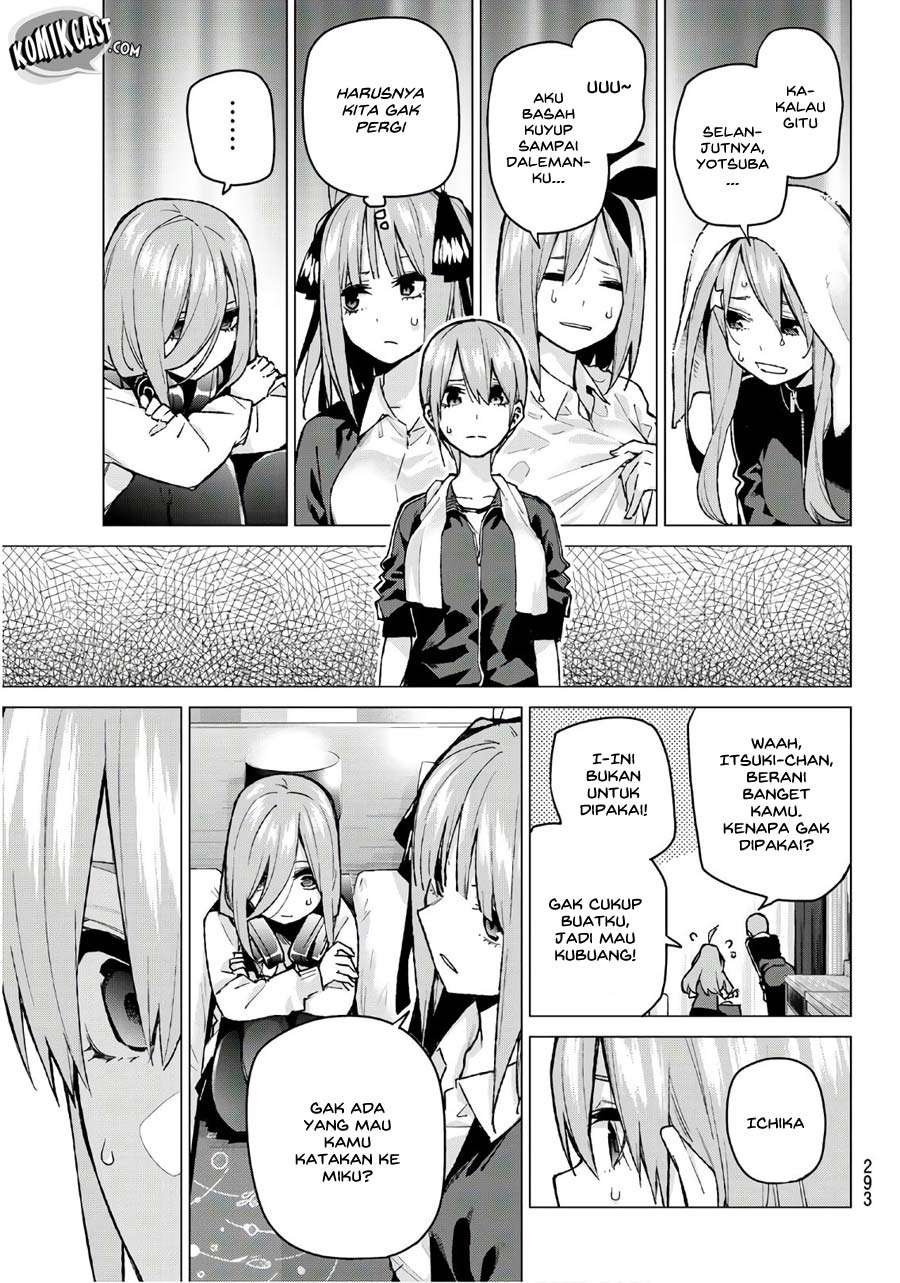 Go-toubun no Hanayome Chapter 83 Gambar 11