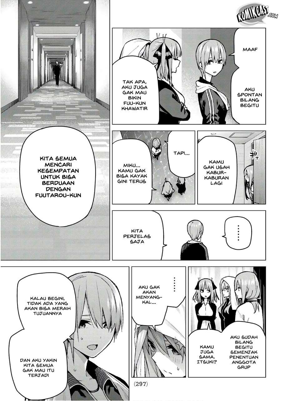 Go-toubun no Hanayome Chapter 83 Gambar 15