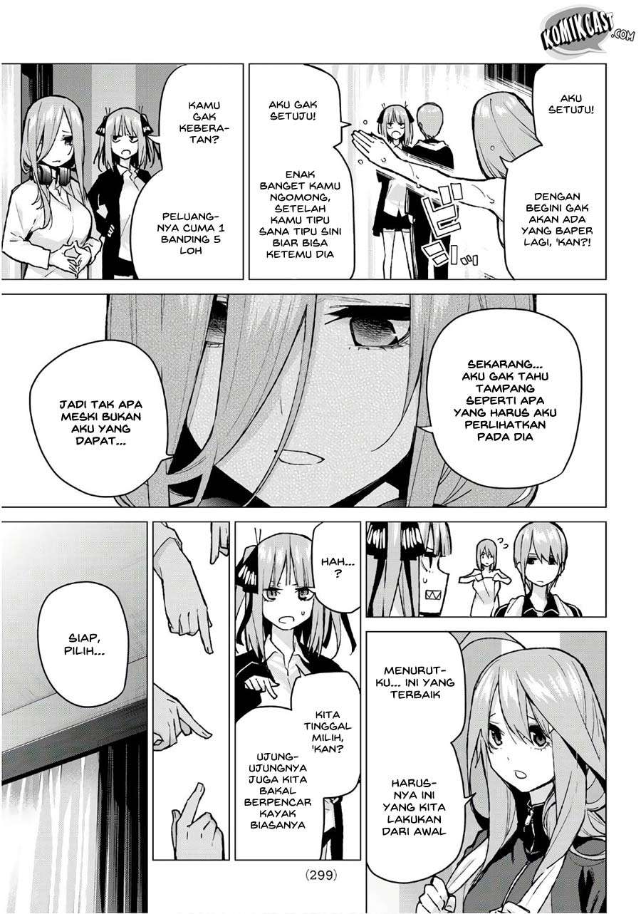 Go-toubun no Hanayome Chapter 83 Gambar 17
