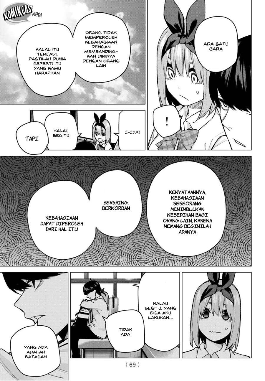 Go-toubun no Hanayome Chapter 81 Gambar 13