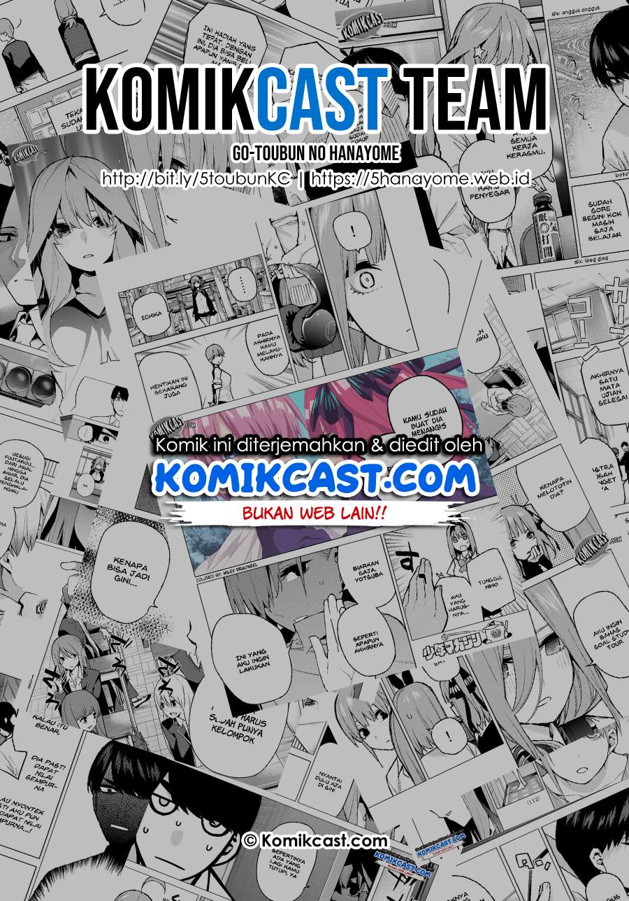 Go-toubun no Hanayome Chapter 81 Gambar 23