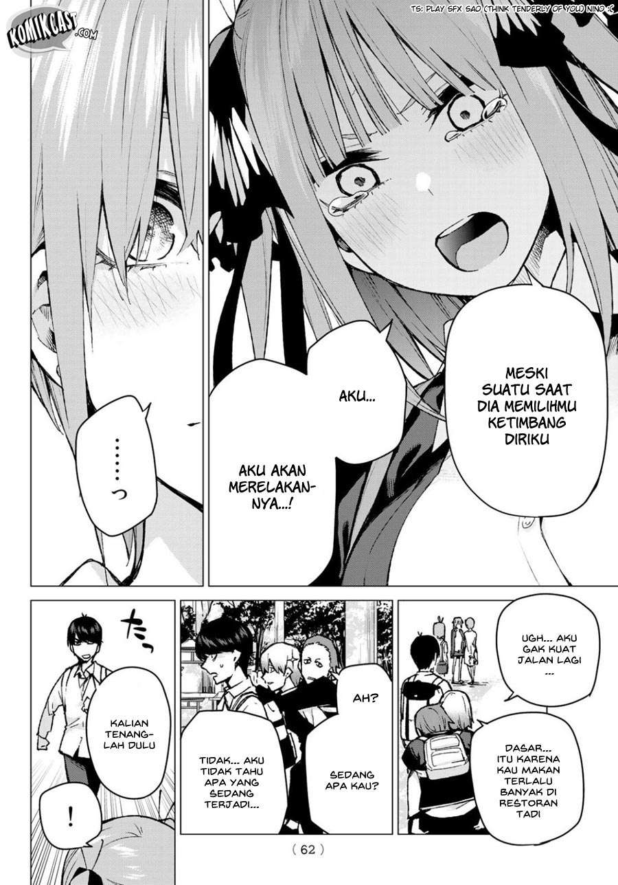Go-toubun no Hanayome Chapter 81 Gambar 6