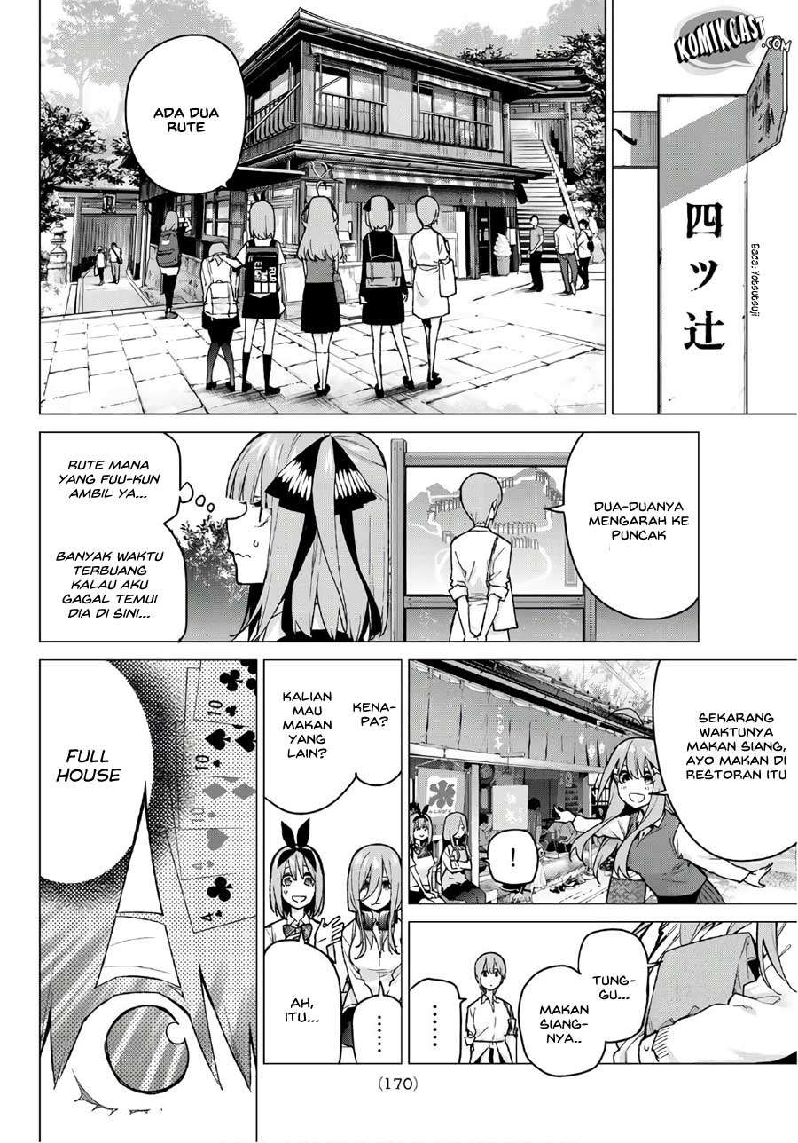 Go-toubun no Hanayome Chapter 80 Gambar 11