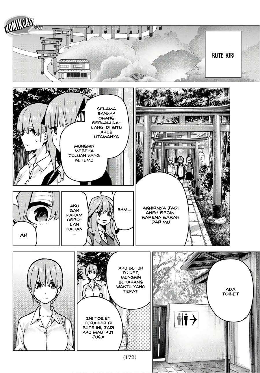 Go-toubun no Hanayome Chapter 80 Gambar 13