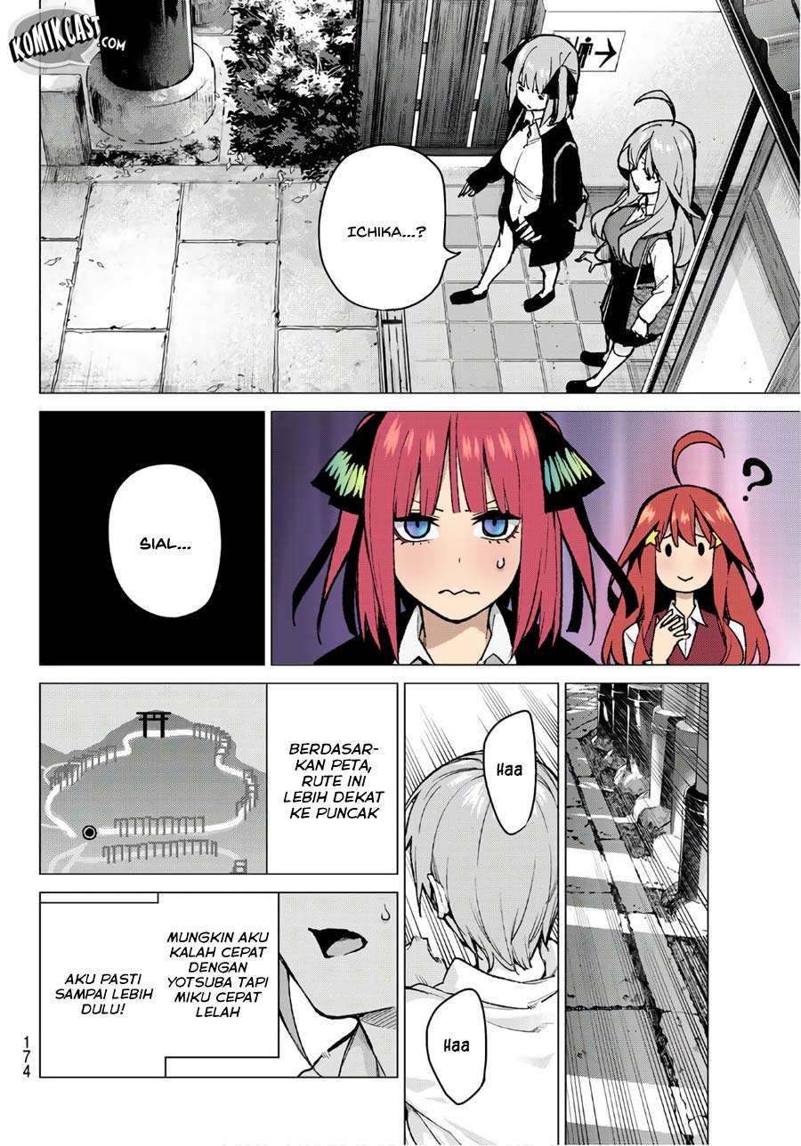 Go-toubun no Hanayome Chapter 80 Gambar 15