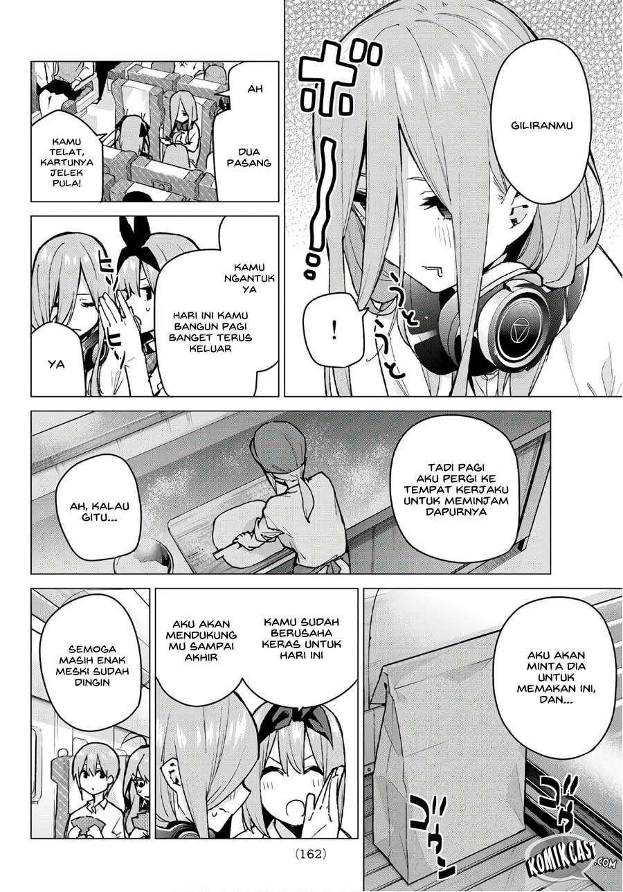 Go-toubun no Hanayome Chapter 80 Gambar 4