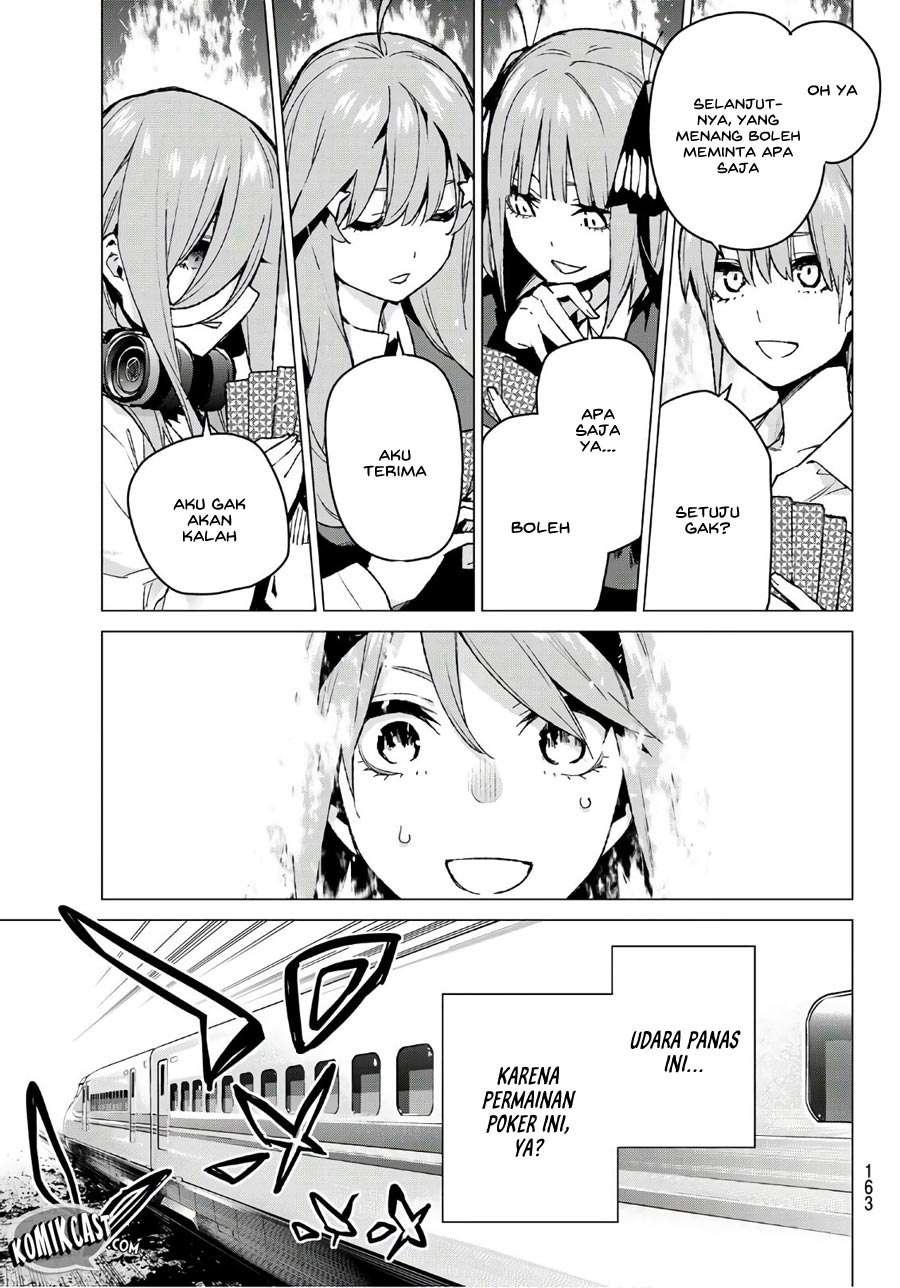 Go-toubun no Hanayome Chapter 80 Gambar 5