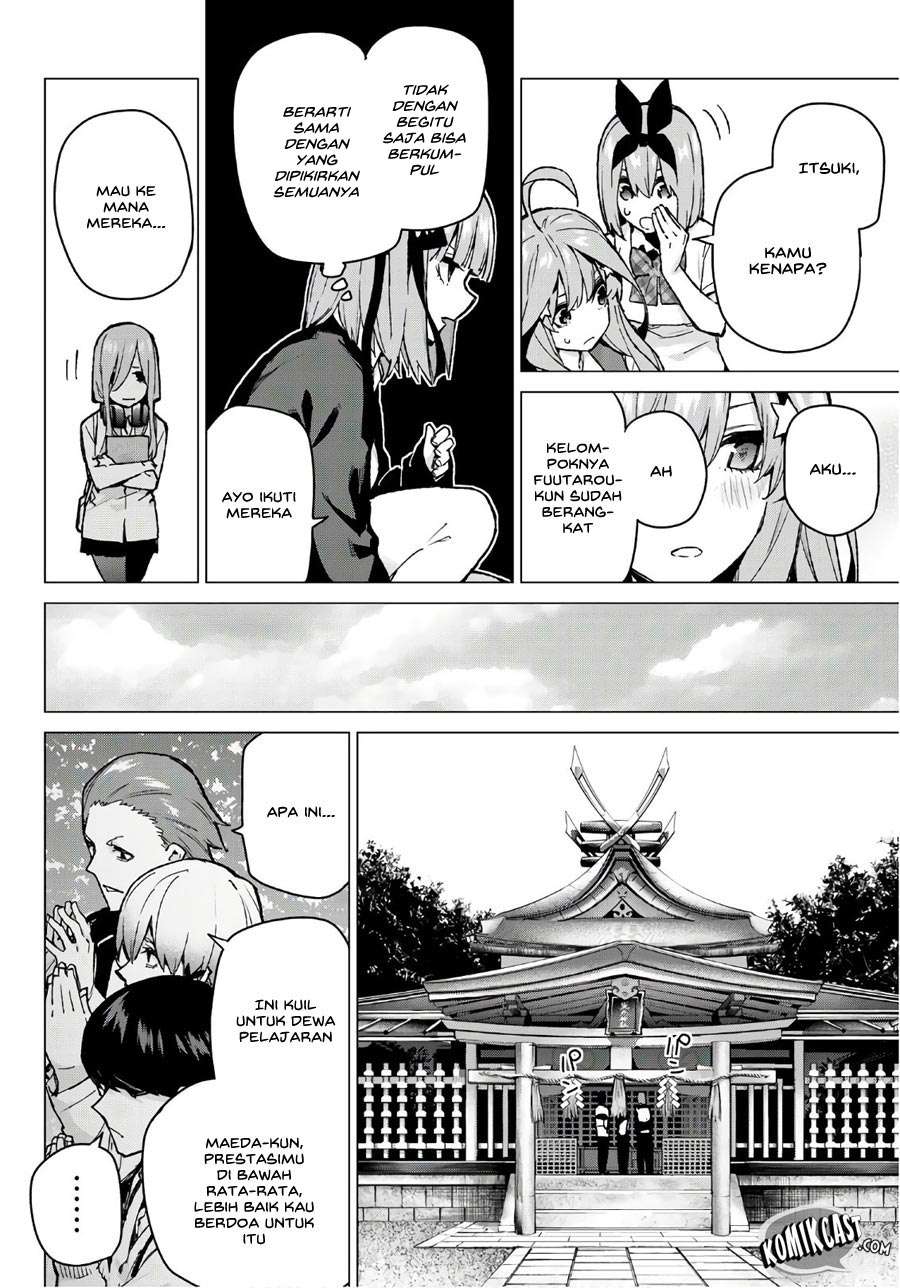 Go-toubun no Hanayome Chapter 80 Gambar 7