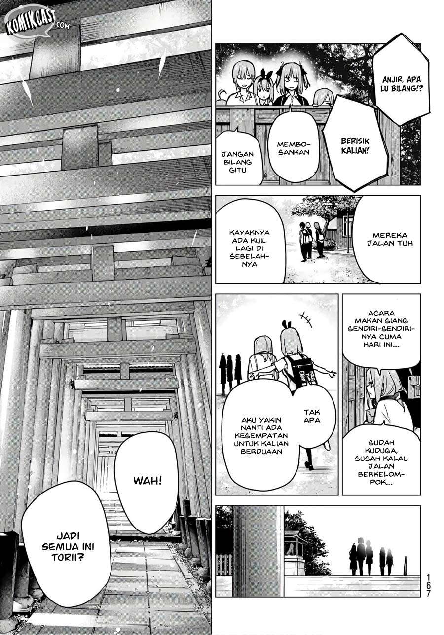 Go-toubun no Hanayome Chapter 80 Gambar 8