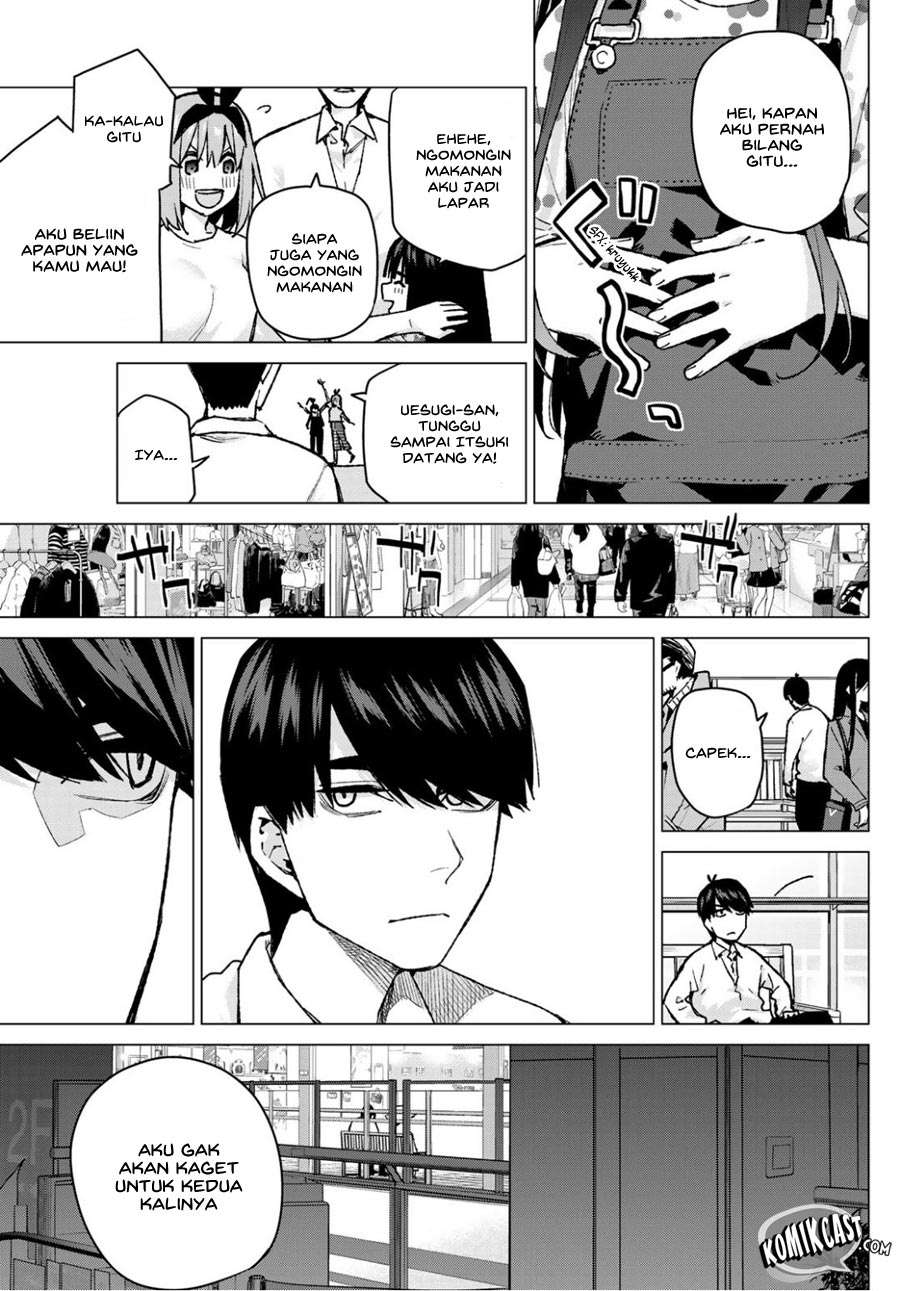 Go-toubun no Hanayome Chapter 79 Gambar 13