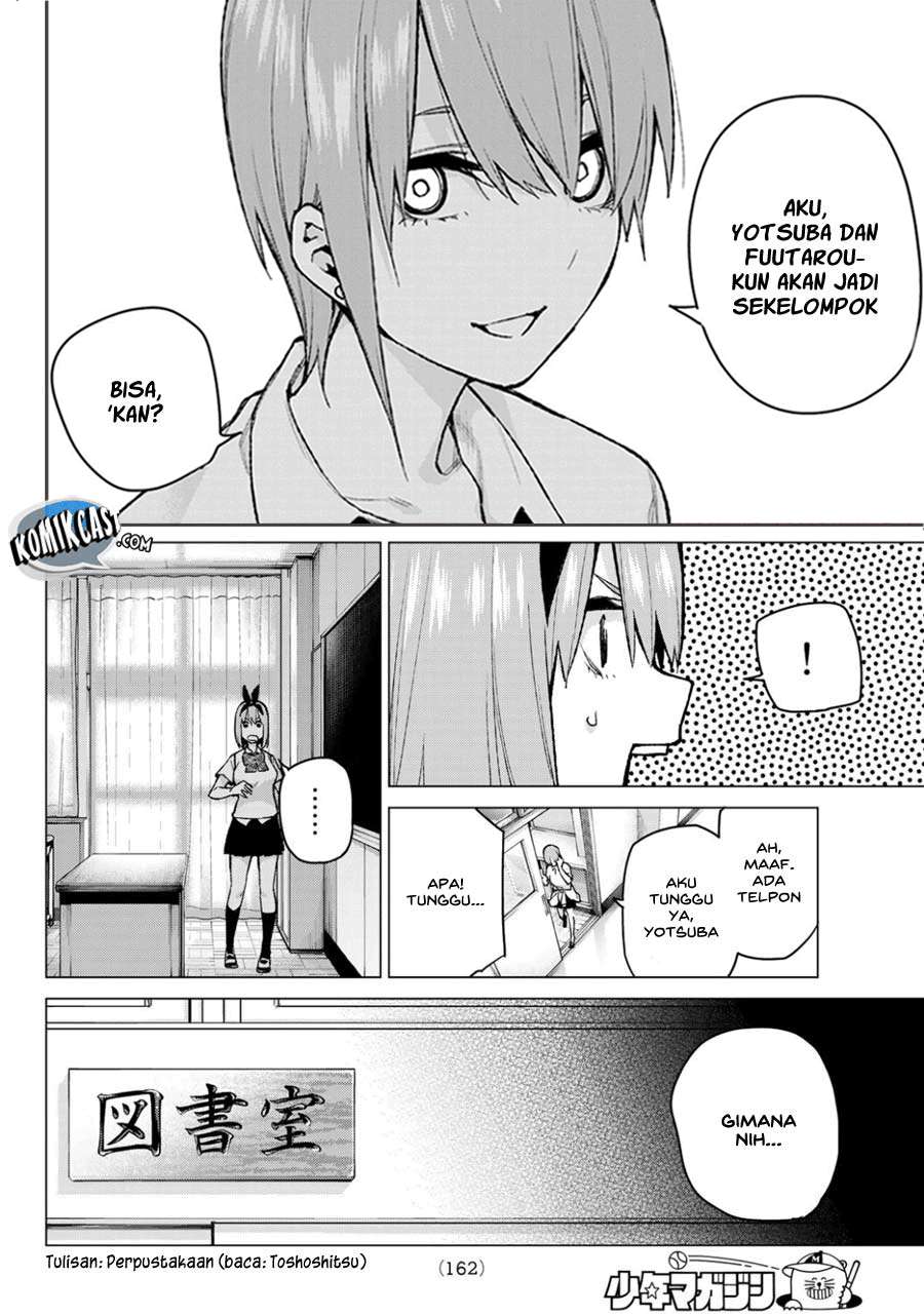 Go-toubun no Hanayome Chapter 78 Gambar 10