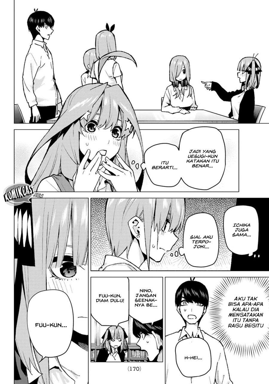 Go-toubun no Hanayome Chapter 78 Gambar 17