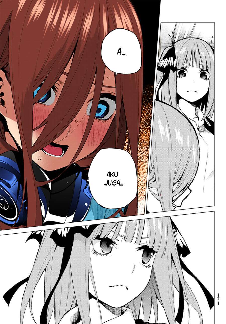 Go-toubun no Hanayome Chapter 78 Gambar 18