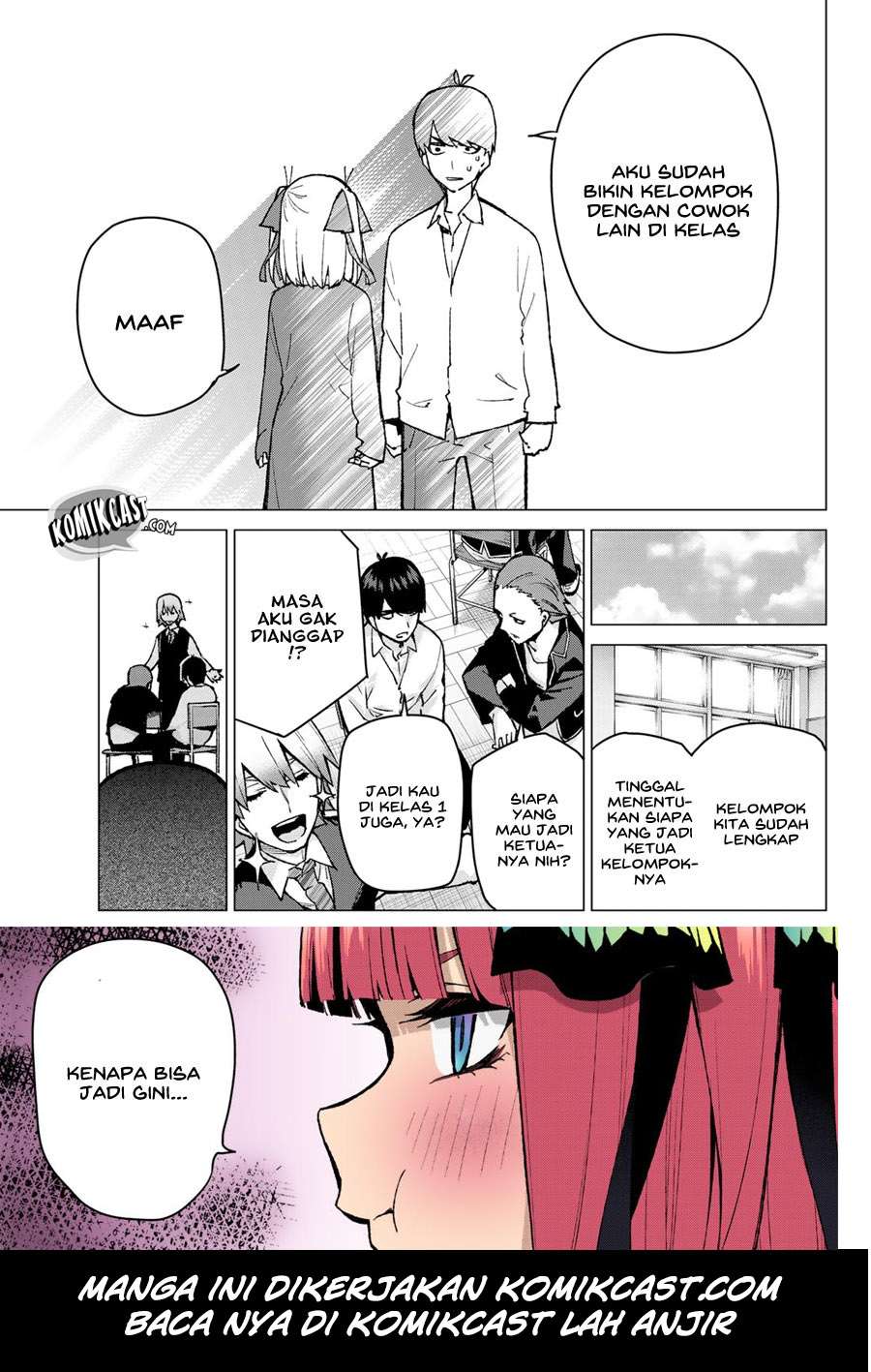 Go-toubun no Hanayome Chapter 78 Gambar 20