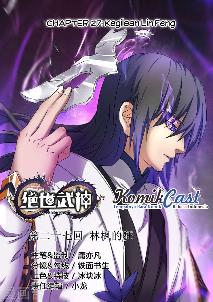 Komik God of Martial Arts Chapter 27.1 gambar nomor 1