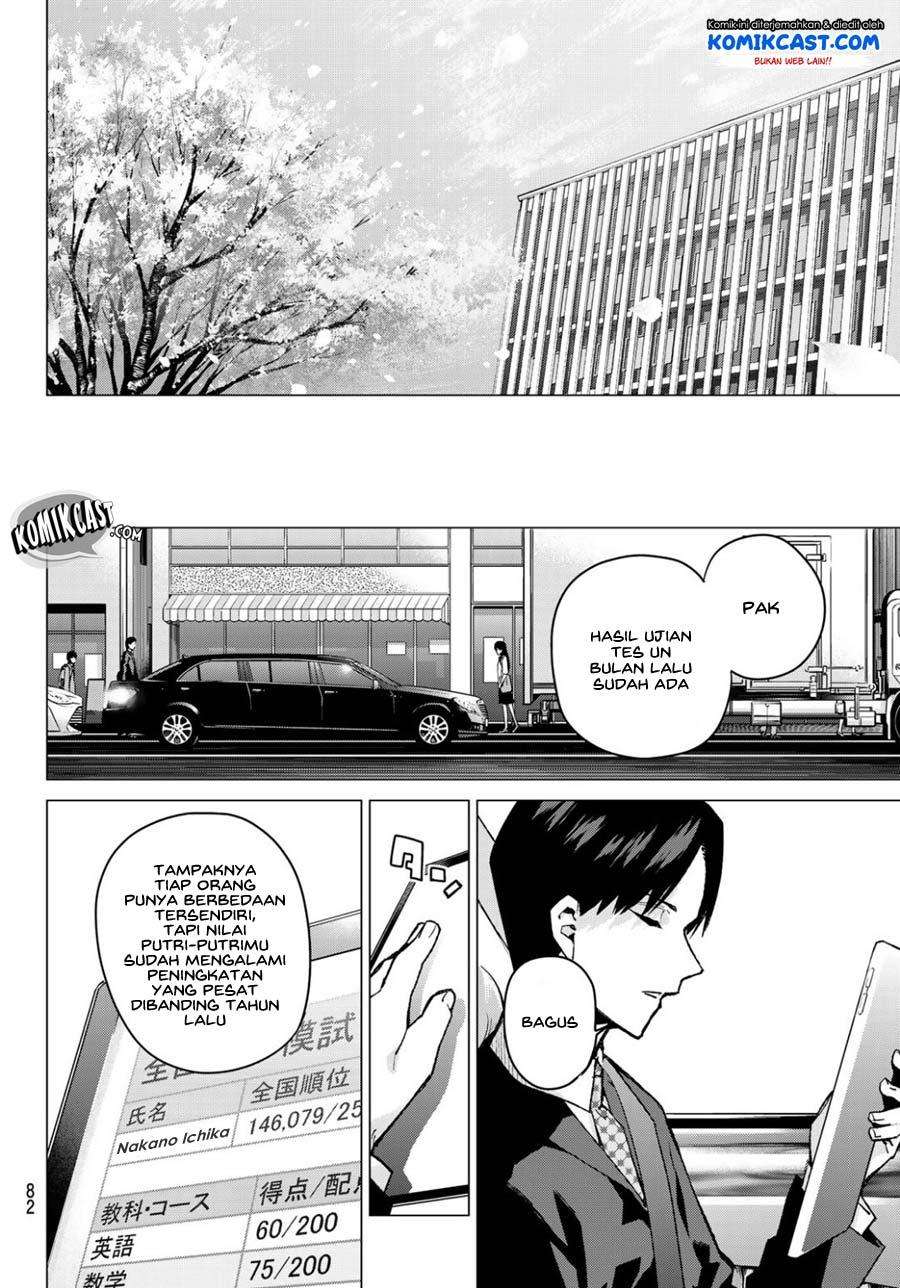 Go-toubun no Hanayome Chapter 76 Gambar 18