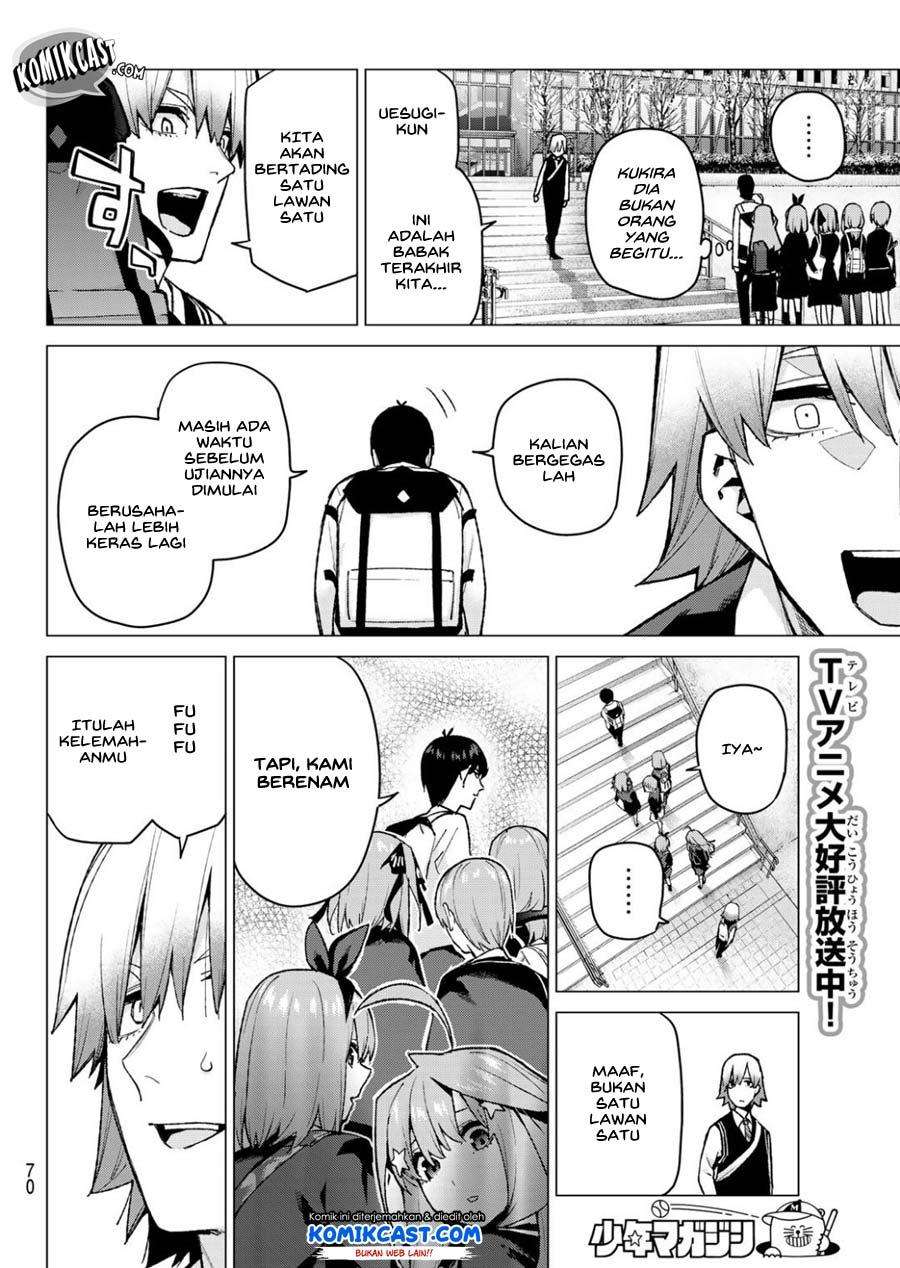 Go-toubun no Hanayome Chapter 76 Gambar 6